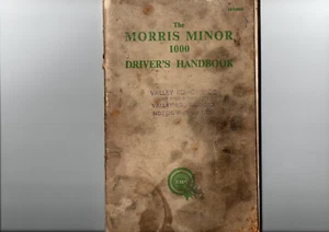 Morris Minor 1000 Driver's Handbook AKD680D - Picture 1 of 7