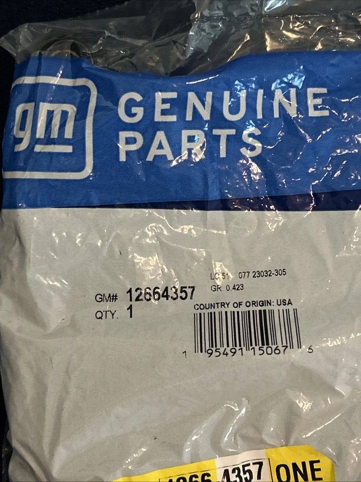 Junta de cubierta de válvula de motor GM 12664357 OEM NUEVA Chevy Cadillac Buick 3.6 2013-2024 Foto 1 de 4