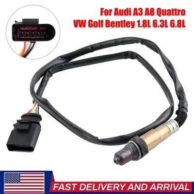 234-5143 Upstream Oxygen Sensor For Audi A3 A8 TT TTS Volkswagen Golf Bentley - Image 1 of 4