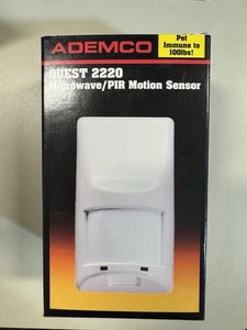 Ademco Quest 2220Microwave PIR Motion Detector - Picture 1 of 4