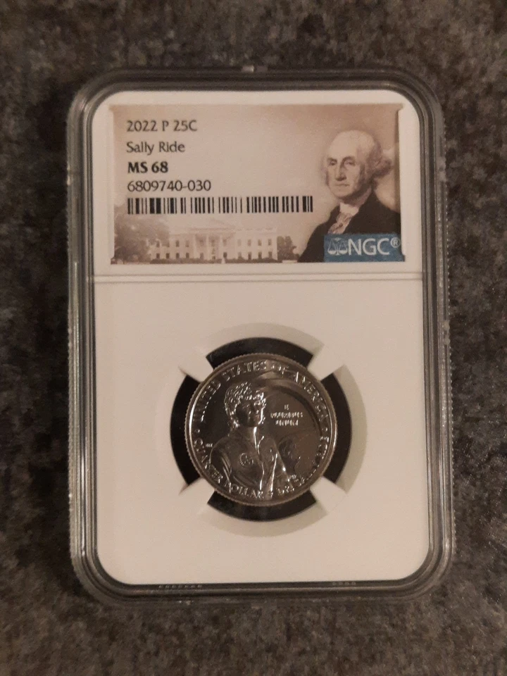 2022 P Sally Ride Quarter NGC MS68 - Image 1 of 2