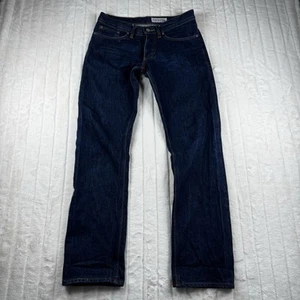 Jeans Gustin California dritto uomo 30x30 lavaggio scuro grezzo scamosciato denim - Foto 1 di 17
