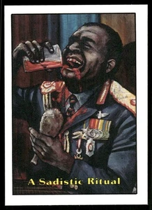 Sadistic Ritual 1987 Terrorist Attacks Piedmont Candy Card #7 (NM) - Picture 1 of 2