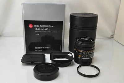 [COMO NUEVO+]Lente Leica Summicron-M 28 mm F/2 E46 ASPH 6 bits 11672 #6297 Foto 1 de 4