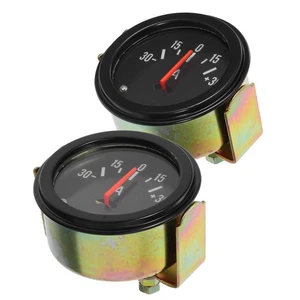  2 Piezas Amperímetro Coche Repuesto Automotriz Voltímetro Medidores Alternador Probador - Imagen 1 de 12