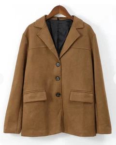 Leichte Damen Wildlederjacke (Lederimitat) - Bild 1 von 4