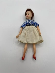 Ideal Petite Princess Famiglia Mamma Figura Ragazza Bambole Casa delle Bambole Plastica - Foto 1 di 11