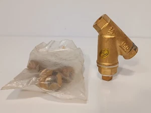 Lotto di 2 trafilatori a Y senza marchio, ghisa (verniciati), 150 psi, 1/4" femmina NPT - Foto 1 di 7