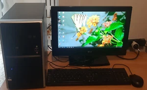 PC Desktop AMD A4 FX6300 Ram 16Gb SSD 128Gb HD 1Tb Video Asus 1 GB - Imagen 1 de 11