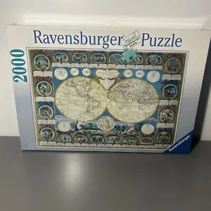 Ravensburger Jigsaw Puzzle 2000 Sealed Historical Map 2007 Complete New - Picture 1 of 10
