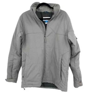 Columbia Gray Ski & Snowboard Jacket | Solid Pattern - Picture 1 of 6