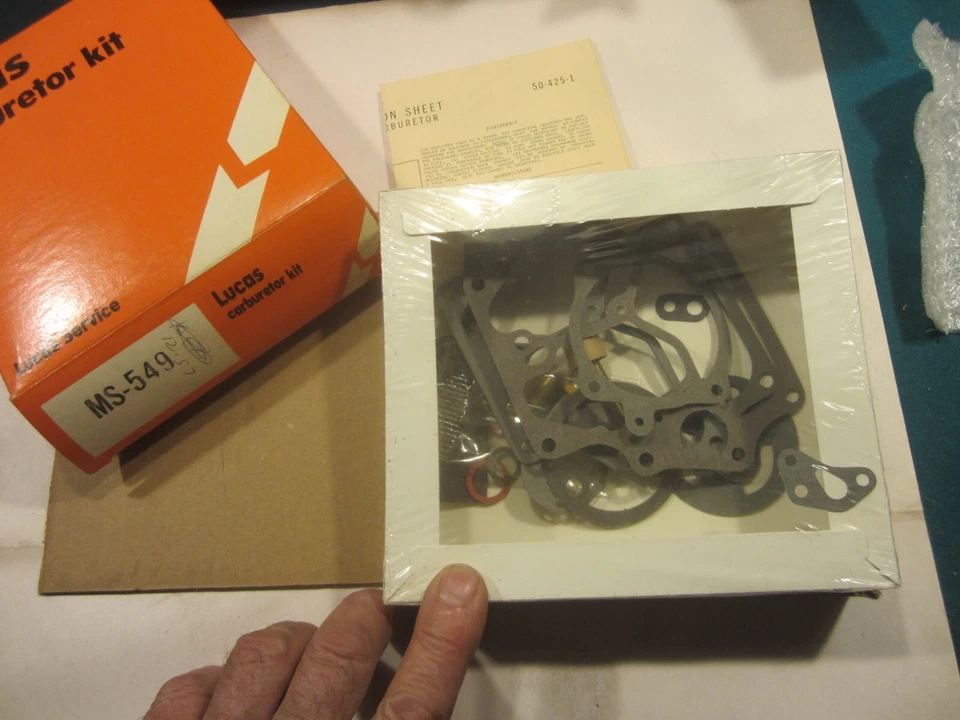 Kit de carburador Toyota Corona Mark II 1973 Lucas MS-549 Foto 1 de 1
