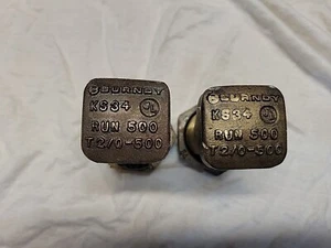 BURNDY KS34 RUN 500 T2/0-500 COPPER SPLIT BOLT WIRE CONNECTOR - Picture 1 of 6