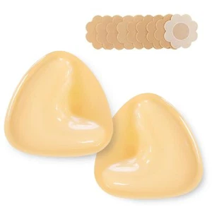 Double Sided Sticky Bra Pads Inserts - Instant Lift Push Up Sticky Bras For W... - Picture 1 of 7