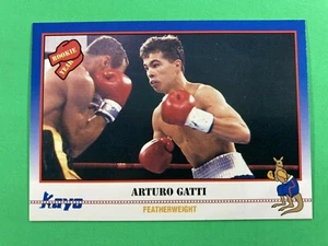 1991 Arturo Gatti Rookie Kayo Boxing Card #169 Set Break (HOF) Sharp RC Gradable - Picture 1 of 2