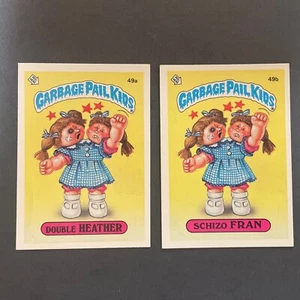 1985 Topps Garbage Pail Kids GPK OS2 Original Series 2 2nd LIVE MIKE 3rd Ver Set - Picture 1 of 4