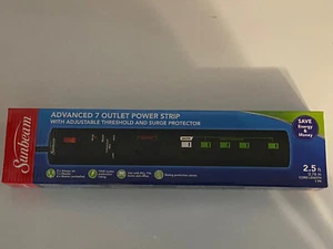 Sunbeam Advanced 7 Striscia di alimentazione con protezione sovratensioni NUOVA!!!! - Foto 1 di 4