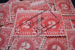 OPC 1931 EE. UU. Sc#J81 2c franqueo debido a 100 estampillas usadas - Imagen 1 de 1