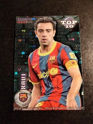 XAVI HERNÁNDEZ #613 TOP 10 METALCARD FC.BARCELONA FICHAS QUIZ 2012 MUNDICROMO - Imagen 1 de 2