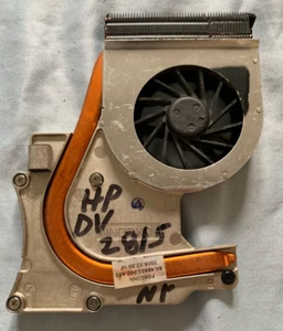 Genuine AMD CPU Fan & Heatsink 60.4S602.001 - HP dv2500 dv2000 Laptop Used. - Picture 1 of 2
