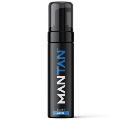 Fake Tan For Men | Dark Shade Fresh Aqua Cologne Self Tanner Bronzer Mousse - Image 1 of 4