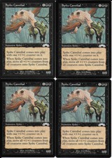 MTG: SPIKE CANNIBAL Exodus UNCOMMON; played, Excellent condition x4
