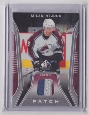 2006-07 SP GAME USED AUTHENTIC FABRICS PATCH PARALLEL /50 MILAN HEJDUK #AF-MH - Image 1 of 2