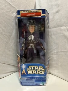 Figura de acción Star Wars Attack of the Clones Zam Wesel 12" nueva en caja - Imagen 1 de 4