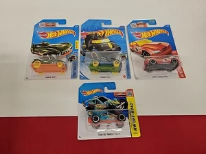 Hot Wheels Treasure Hunts Howlin Heat ,Tricera- Truck ,Dodge Charger Srt8,Team.. - Picture 1 of 12