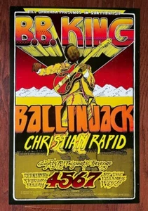 1971 NORMAN ORR B B KING BILL GRAHAM FILLMORE POSTER BG 269 1. NEUWERTIG! - Bild 1 von 1