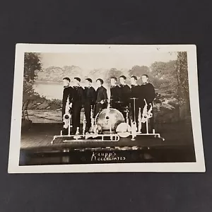 Antique 1930s Real Photograph of Kaupp's Kollegiates College Band Photo - Picture 1 of 3