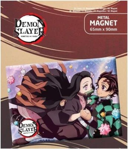 Demon Slayer Tanjiro & Nezuko Metal Magnet - Picture 1 of 1