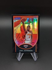 2007-08 Bowman Draft Picks & Stars Chrome Black Refractor /199 Joe Johnson #60