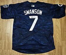 Dansby Swanson Signed 2023 All Star Game Jersey Autographed ASG Cubs #7 JSA COA