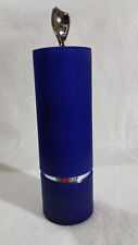 VINTAGE AVON COLLECTABLE PERFUME BOTTLE " COBALT  BLUE " HALF FULL