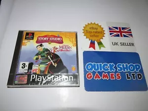DISNEY'S STORY STUDIO, MULAN PS1 NUEVO Y PRECINTADO Reino Unido pal - Imagen 1 de 8
