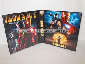 Custom Made 2010 Iron Man 2 Trading Card Binder Graphic Inserts