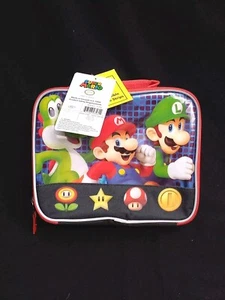 Mario Super Sluggers Insulated Soft Lunch Box - Picture 1 of 6