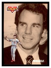 1992 Pinnacle #589 REX HUDLER / ROGER STAUBACH IDOL St. Louis Cardinals ~F5U