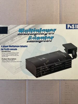 Multiplayer Adapter For PlayStation 1 & 2 PS1 & PS2 - Image 1 of 2