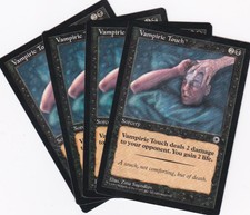Magic MTG Portal: Vampiric Touch X 4