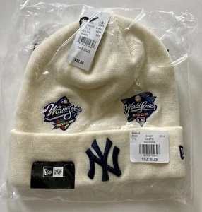 New Era New York Yankees Beanie Knit Cap 27x Champs MLB World Series patch Hat - Picture 1 of 2