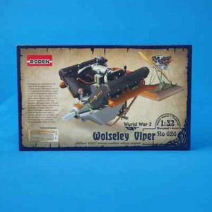 Roden 626 Wolseley W4A Viper, Liquid-Cooled Engine 1/32 Scale Model Kit 1918 - Imagen 1 de 5