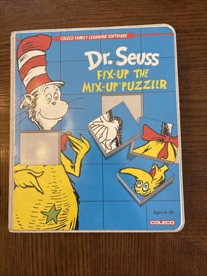 Colecovision Dr Seuss Fix-up The Mix-up Puzzler !! - Image 1 of 2