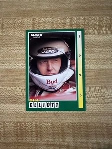 Tarjeta Maxx Racing Nascar Bill Elliott 1993 muestra de 11 - Imagen 1 de 2