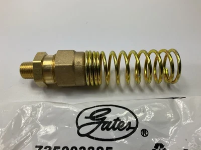 Acoplamentos de freio a ar Gates G33110-0604 para tubo macho com protetor de mola, 1/4"-18 - Imagem 1 de 4