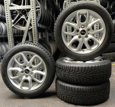 4 Orig MINI Winterräder Loop Spoke 494 195/55 R16 87H F55 F56 F56 6855103 3196 - Bild 1 von 3