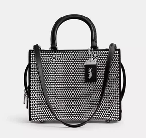 Coach Rogue Bag 25 Crystal Black CW593 NEW - Picture 1 of 11