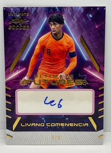 2023 Leaf Ultimate Soccer - Livano Comenencia - Ultimate Futures Auto #D 8/9 - Bild 1 von 2