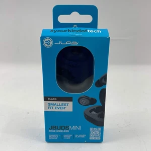 New JLab JBuds mini True Wireless Wireless Bluetooth Earbuds Black - Photo 1 sur 3